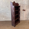 Spanish Revival Bookcase - 1930s Del Rey Mahogany - HOLD
