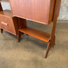 Mid Century Modern Teak Wall Unit With Drop Down Desk
