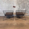 Pair of Iron Chairs/Lounge Chairs - Outdoor/Indoor