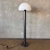 Nordic, Scandinavian, Mushroom Cab Gun Metal Grey Floor Lamp