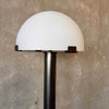 Scandinavian Mushroom Brushed Steel Gun Metal Grey Floor Lamp Product Image