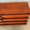 Westnofa Mid Century Modern Danish Teak Eight Drawer Dresser/Credenza