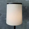 Mid Century Modern Teak Penal Floor Lamp With Shade - Three-Way Lamp Fixture