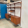 Mid Century Poul Cadovius Wall Unit, Denmark 1960's