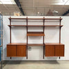 Mid Century Poul Cadovius Wall Unit, Denmark 1960's