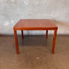 Vintage MCM Teak Side Table by Hans Olsen for Lindebo Hansen - Stamped