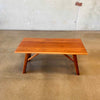 Mid Century Walnut Coffee Table - HOLD