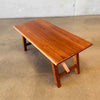 Mid Century Walnut Coffee Table - HOLD