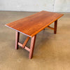 Mid Century Walnut Coffee Table - HOLD