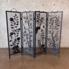 Mid Century Modern Fire Screen with 3D Sculpture