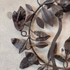 Jan Barboglio Signed Wrought Iron Wreath