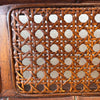 1950's Modern Cane Back Settee Bench Product Image