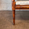 1950's Modern Cane Back Settee Bench Product Image