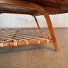 Vermont Tubbs Snow Shoe Coffee Table With Rawhide Details
