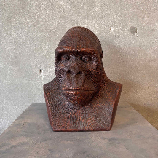 Christian Audigier Ceramic Gorilla Bust