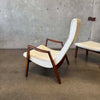 Milo Baughman Lounge Chair & Ottoman Circa 1960