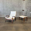 Milo Baughman Lounge Chair & Ottoman Circa 1960