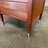 Pair Mid Century American of Martinsville Nightstands with Travertine