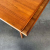 Danish Modern Teak "Hidden Leaf" Dining Table