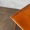 Danish Modern Teak "Hidden Leaf" Dining Table