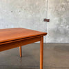 Danish Modern Teak "Hidden Leaf" Dining Table