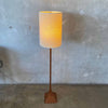 Mid Century Teak Floor Lamp - As Is