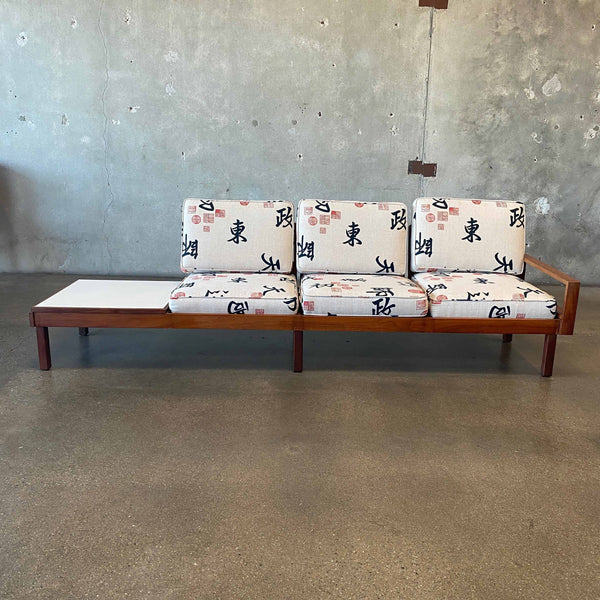 Martin Borenstein For Brown Saltman Modular Three Seat Sofa With Table