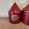 Set of Antique Chinese Nesting Hat Boxes (5)