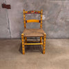 Monterey Floral Painted Rush Seat Chair Product Image