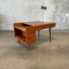 Mid Century Walnut Magazine Table by Glenn of California