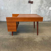 Mid Century Walnut Magazine Table by Glenn of California