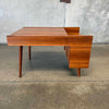 Mid Century Walnut Magazine Table by Glenn of California