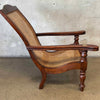 British Colonial Mid Century Plantation Lounge Chair