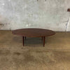 Solid Walnut Surfboard Coffee Table - HOLD