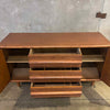 Mid Century Modern Walnut Wood Sideboard by Guild of California (Restored)
