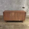 Mid Century Modern Walnut Wood Sideboard by Guild of California (Restored)
