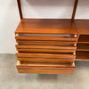 Teak Cado Wall Unit 2-Bay by Poul Cadovius - Denmark -HOLD