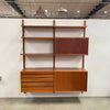 Teak Cado Wall Unit 2-Bay by Poul Cadovius - Denmark -HOLD