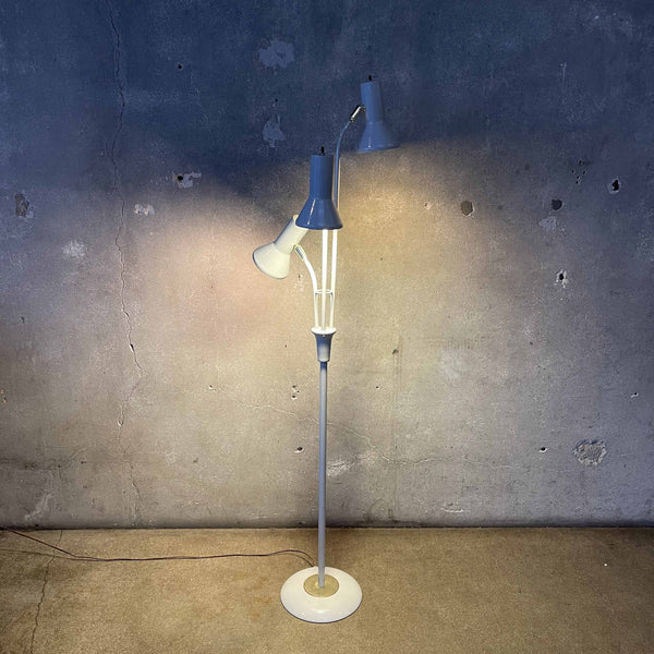 Mid Century Modern Triennale Three (3) Cone Floor Lamp