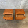 Mid Century Modern Walnut Night Stands by Guild of California