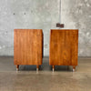Mid Century Modern Walnut Night Stands by Guild of California