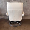Ekornes Stressless Signature Recliner "Mayfair" Chair/Ottoman Beige Leather