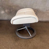Ekornes Stressless Signature Recliner "Mayfair" Chair/Ottoman Beige Leather
