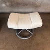 Ekornes Stressless Signature Recliner "Mayfair" Chair/Ottoman Beige Leather