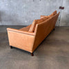Crate & Barrel Trevor Leather Sofa