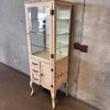 1920s Vintage Locking Doctor Medical Cabinet
