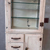 1920s Vintage Locking Doctor Medical Cabinet