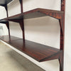 Cado Wall Unit Rosewood Two-Bay Bookcase by Poul Cadovius