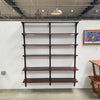 Cado Wall Unit Rosewood Two-Bay Bookcase by Poul Cadovius