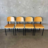 Mid Century Italian Modern Style Dining Chairs